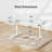 71" L-Shaped Height Adjustable Electric Standing Desk With 3 Memory Presets-1971156568-1971156572