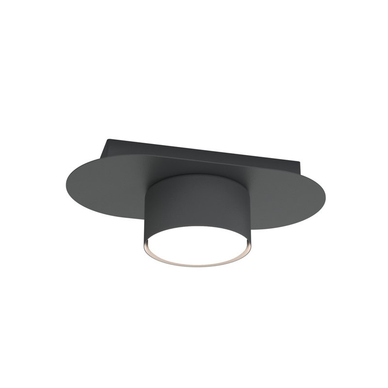 Sakaye Flush Mount, Matte Black