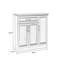 Rangement pour chaussures en alliage d'aluminium noyer
