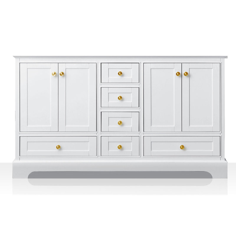 Base de meuble-lavabo double 59 po Jeannine
