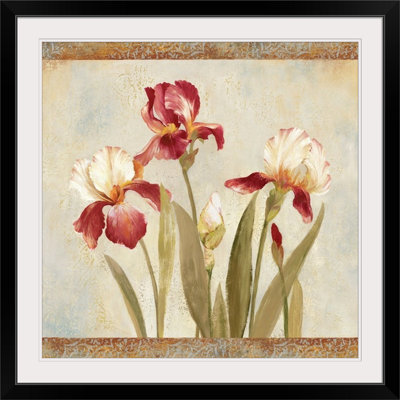 « ii » par asia jensen, reproduction d’art Iris Tapestry