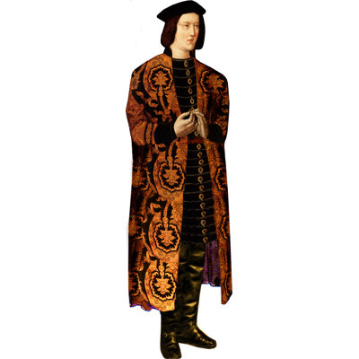 «Edward Iv King» en carton debout