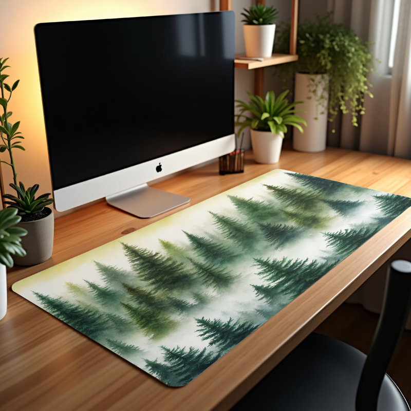 Polyester Desk Pad, 31.5x15.5