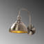Lampe murale rétro avec corps en métal 10,6 x 10,6 x 14,2 pouces | Douille E27, 15 W maximum | Design bohémien et scandinave, couleur unie | Capuchon et plaque de base en métal durable, parfait pour le salon, la chambre à coucher ou le bureau | Homologué IP20 pour une utilisation intérieure-1898516997