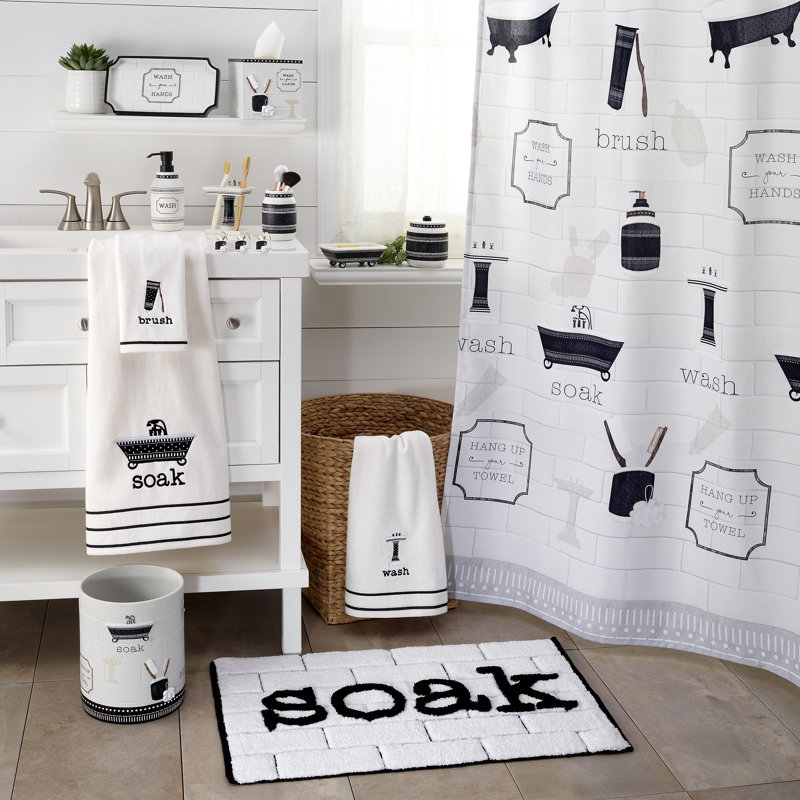 Bath Icons Toothbrush Holder
