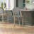 Bearl Upholstered Counter Stool with Metal Frame-897382524