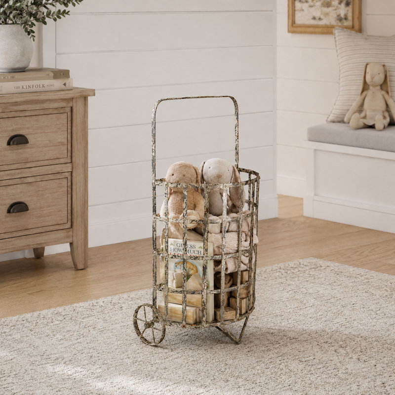 Iron Decorative Cart