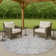 Machine Washable Indoor/Outdoor Hashlamoun ACN2322 Global Rug