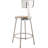 Heavy Duty Steel Stool With Backrest-7207899