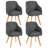 Fegan Swivel Linen Upholstered Back Side Chair-879140302-913849420