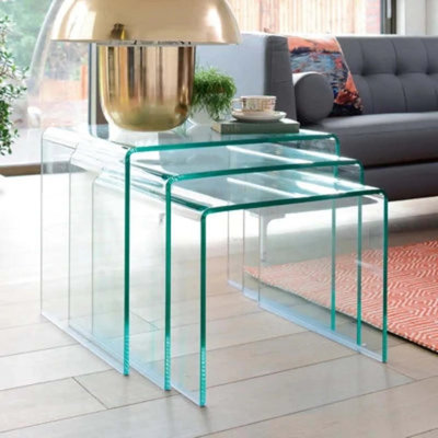 Waterfall Nesting Table