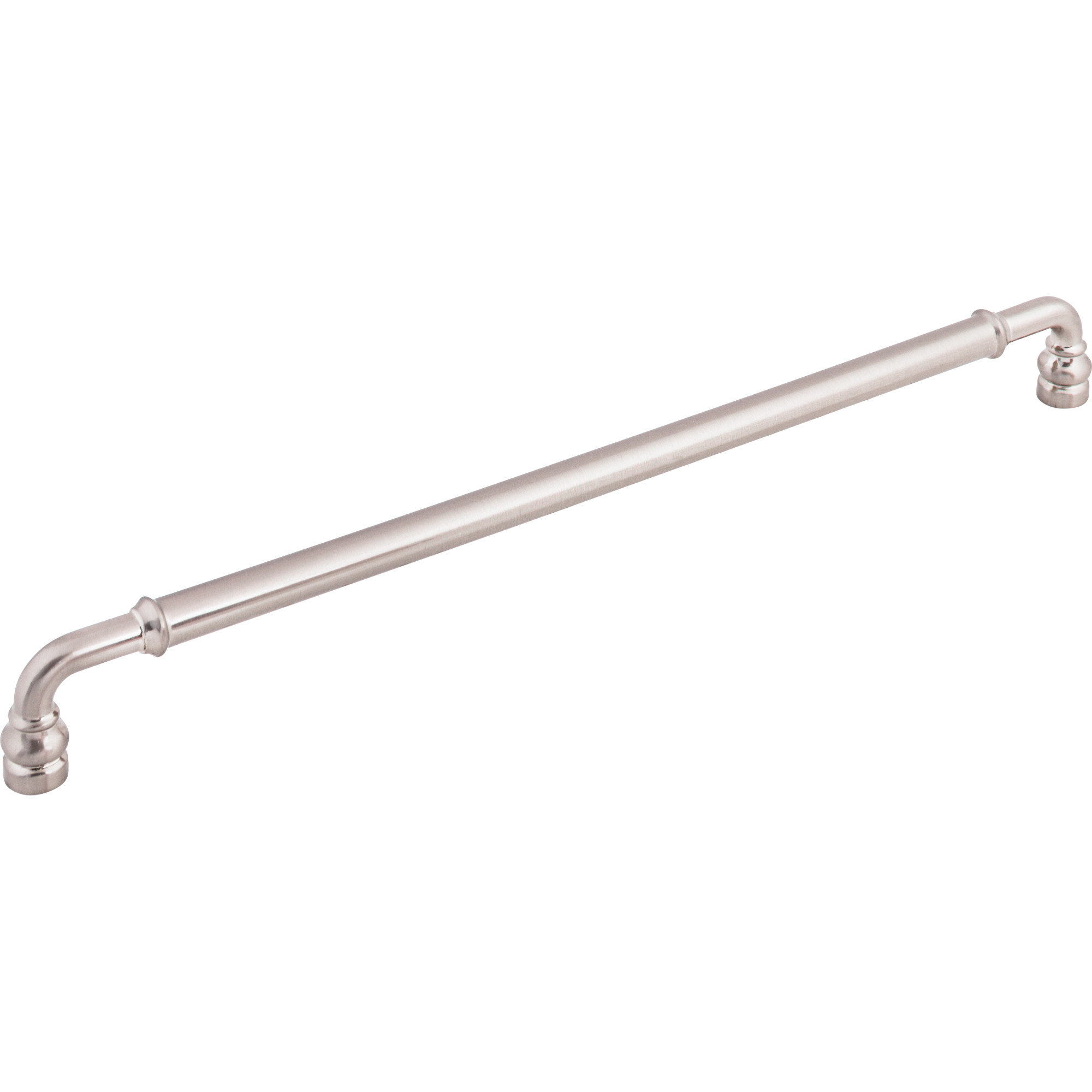 Brixton Bar Pull, 12" Center to Center, Brushed Satin Nickel