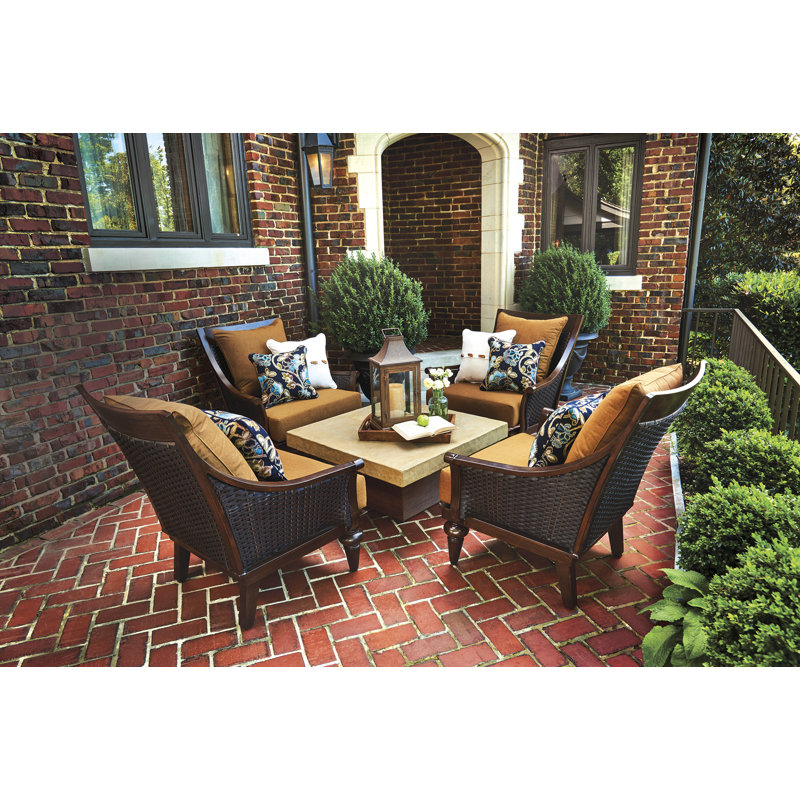 Somerby Premium All-Weather Wicker Outdoor Lounge Chair , Sunbrella® Cushions Included