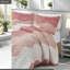 Luxurious Faux Fur Bedding Sets, Cozy King Size, Modern Blush Style
