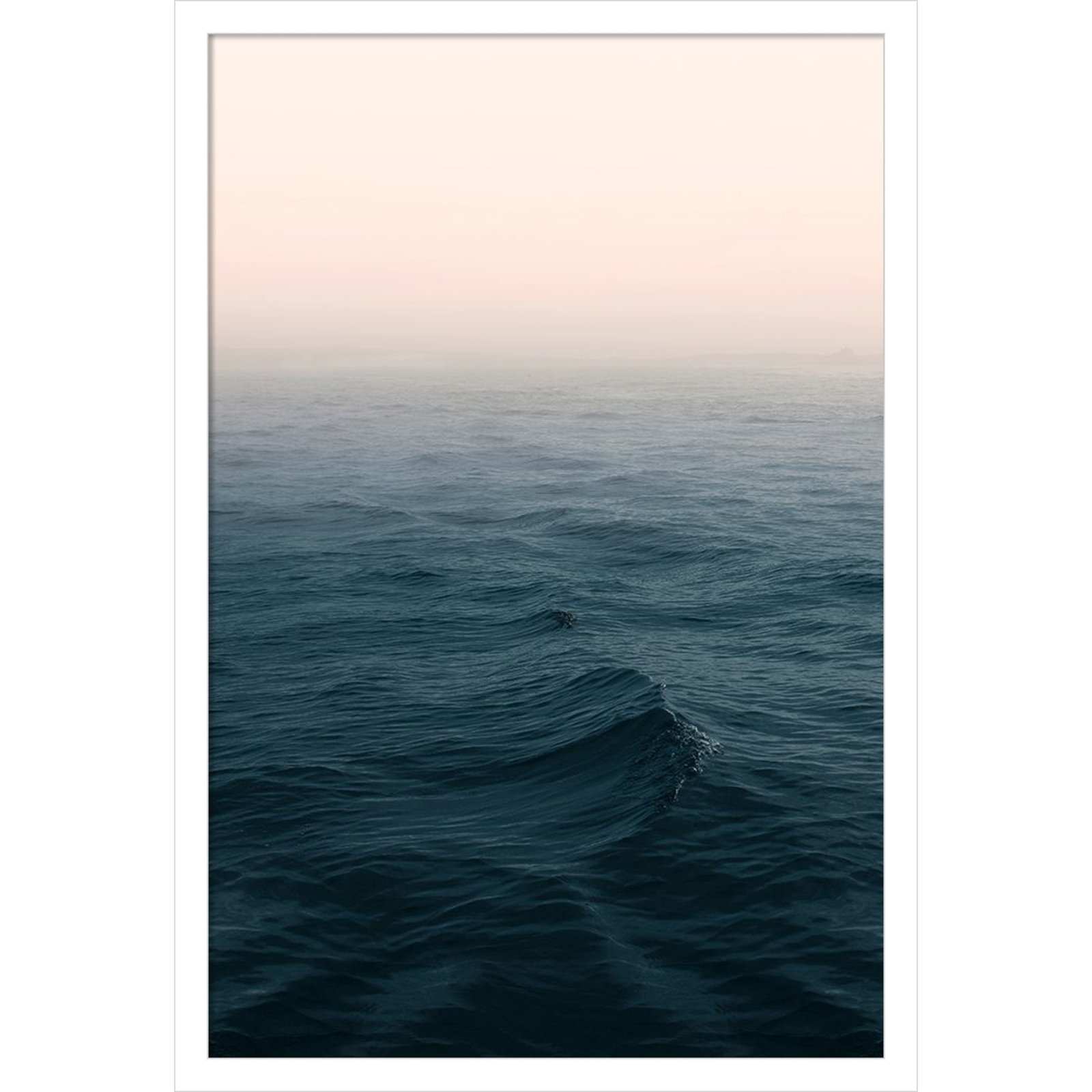 Ocean 5 Photo Print by Ian Winstanley, White, 17" W x 25" H