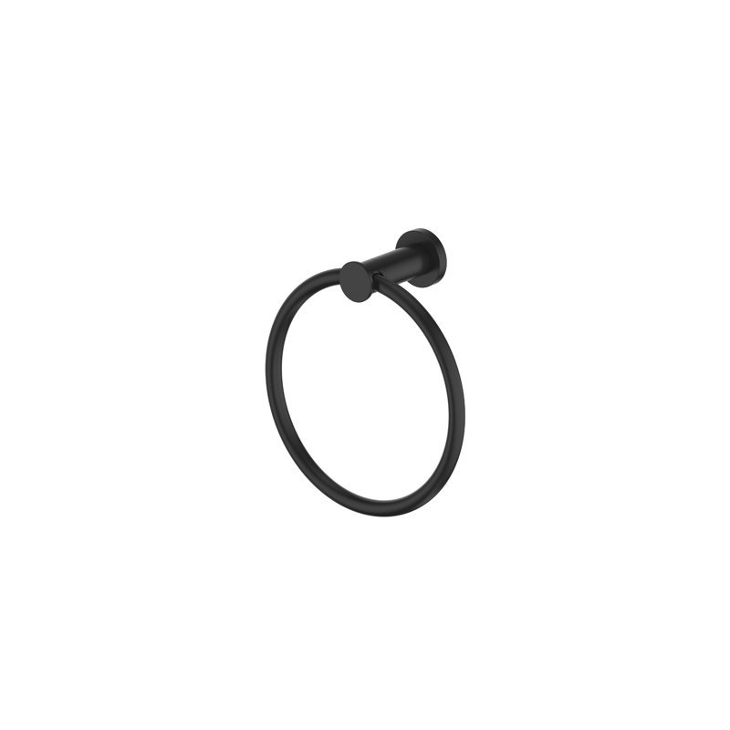ZLINE Emerald Bay Towel Ring, Matte Black