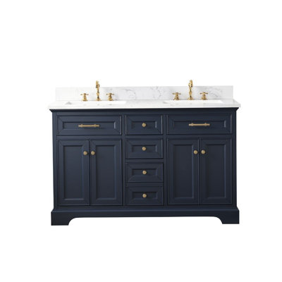 Thompson 54" W Double Bathroom Vanity