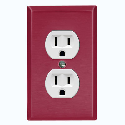 No Subject 1 - Gang Toggle Light Switch Standard Wall Plate