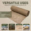 Rouleau de tissu de jardinage naturel-138591659