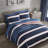 Nautica Wesley Blue Cotton Reversible Quilt Set-102291703