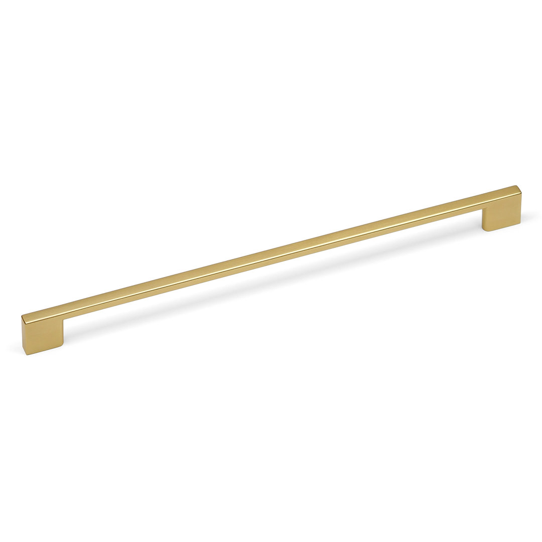 - 320mm Brushed Brass Cabinet Handle Gold Square Kitchen Cupboard Bar Pull Drawer Door Wardrobe - Image 5