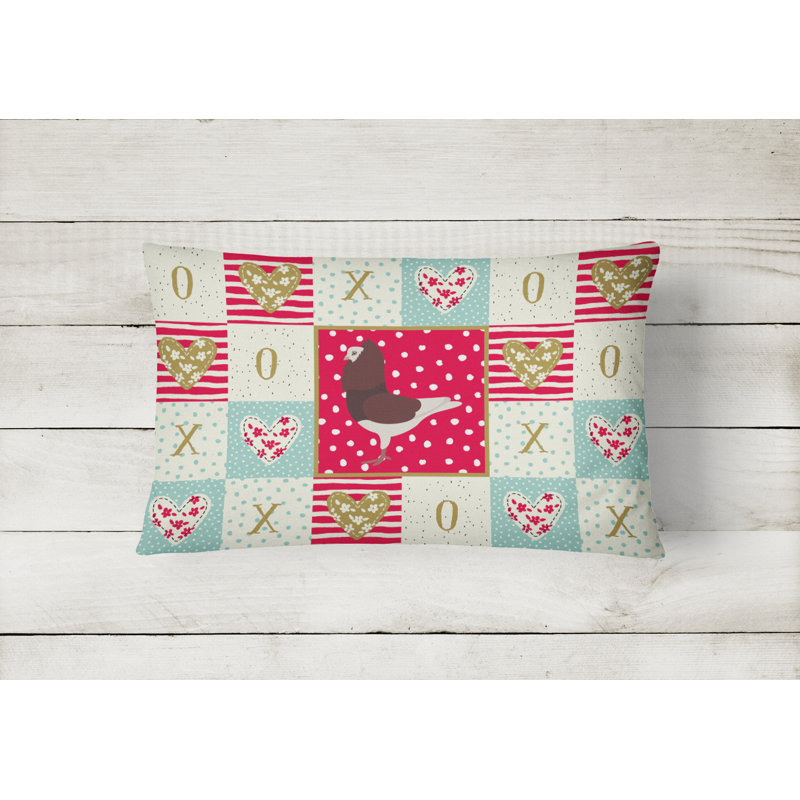 Patchwork Outdoor Throw Pillow