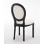 Chaises d'appoint à dossier Louis King en bois massif revêtu de lin Fiquett-1209350534-1208119770