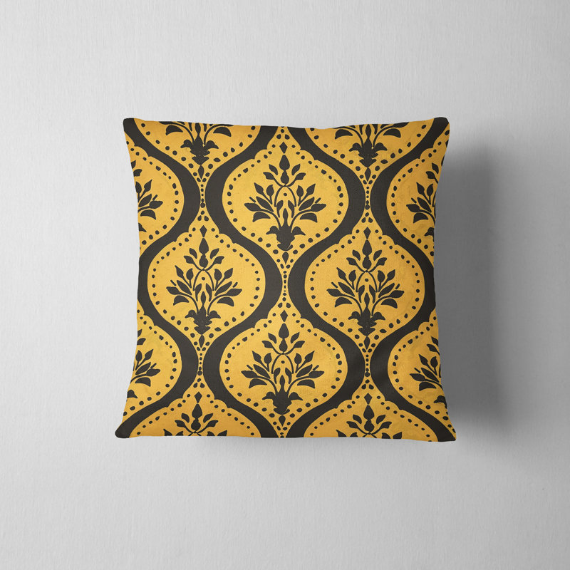 Housse de coussin réversible à motif floral Khao Lak, H 18 po x l 18 po