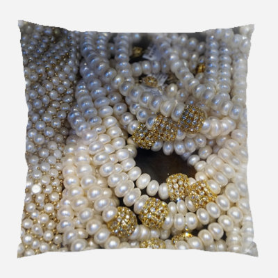 Jewellery Throw Pillow