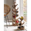 Marjo 12 Bottle Solid Wood Tabletop Wine Bottle Rack in Brown