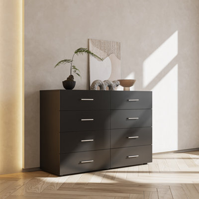 Johnica 8 - Drawer 55.1" W Double Dresser by Ebern Designs