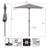 Bohrer 210cm X 140cm Rectangular Traditional Parasol-300227034