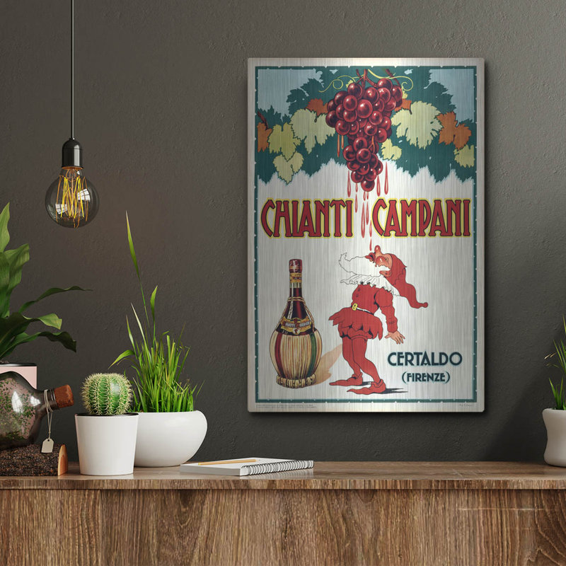 "Chianti Campani" par Vintage Posters, H 16 po x l 12 po