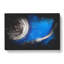 Blue Vinyl Record - Wrapped Canvas Painting-56642405