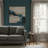 46-inch 11-bulb Acrylic Spherical Shade Aluminum LED Chrysanthemum Silver Chrome Metal Floor Lamp