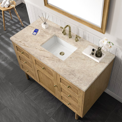 Laurent 48" Single Vanity, FreePower Wireless Charger