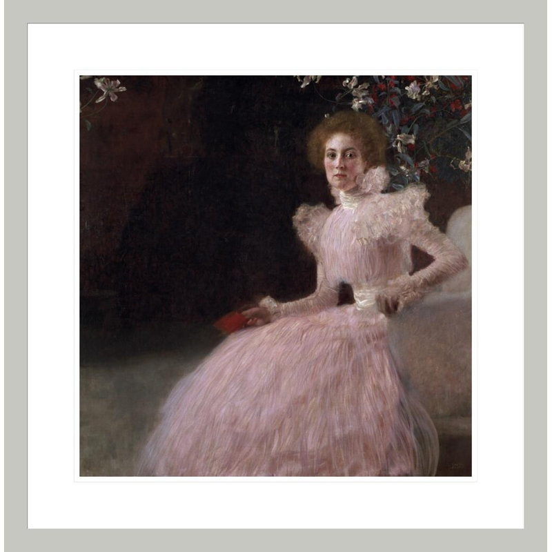 «Sonja Knips» par Gustav Klimt, impression giclée encadrée, H 23,88 po x l 23,5 po