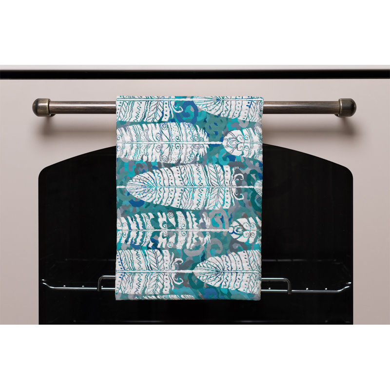 Cotton Floral Tea Towel Kitchen Towel