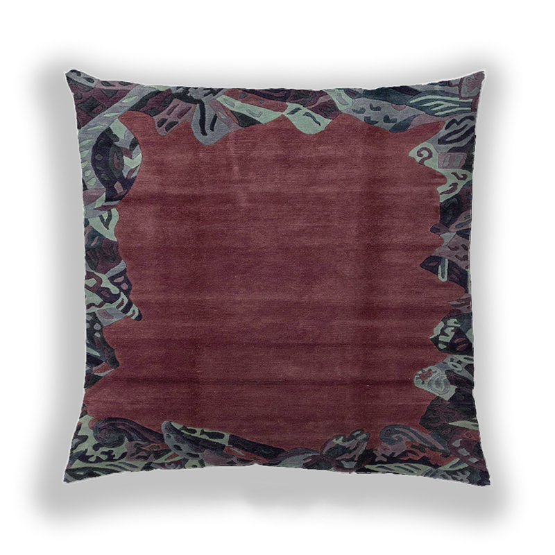 Coussin Abstract 1960, Microsuède