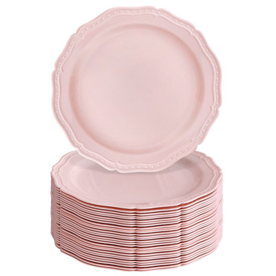 Grande assiette jetable en plastique Anim Anim