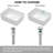 Bathroom Sink Pop-Up Drain Without Overflow Vessel Sink,Stainless Steel,Two Pieces-106358418