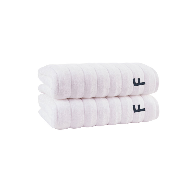 Depue 3 pcs Towel Set, F, White