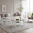 3-Piece Coffee Table,Square Glass Tea Table-127375206