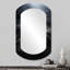 Gris gris onyx abyss de pierre - miroir mural décoratif géométrique en pierre, miroir cylindrique traditionnel, impression d'art en métal-107247580