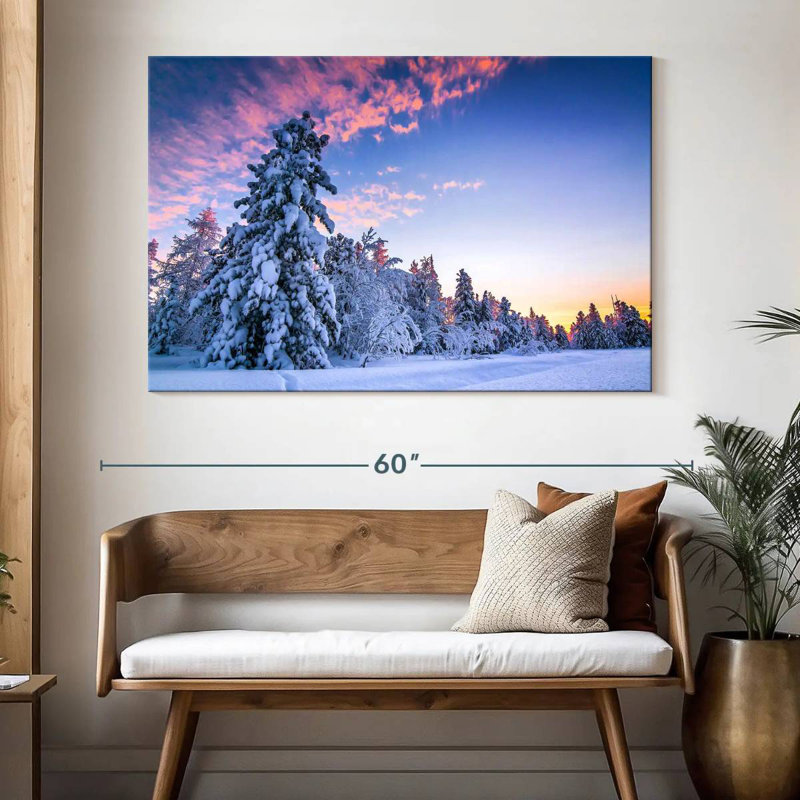 Alvord Pink Sunset At Winter, 34" H x 51" W