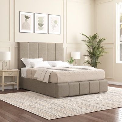 Edelmann Upholstered Bed