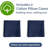 100% Cotton Pillowcase Set, 400 Thread Count Hotel Luxury Pillowcases, Soft & Breathable, Set of 2-106537244-106537248