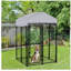 Grand chenil pour chiens recouvert pour l'extérieur-112214391-92561311