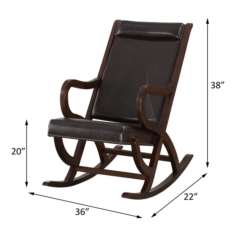Chaise à bascule