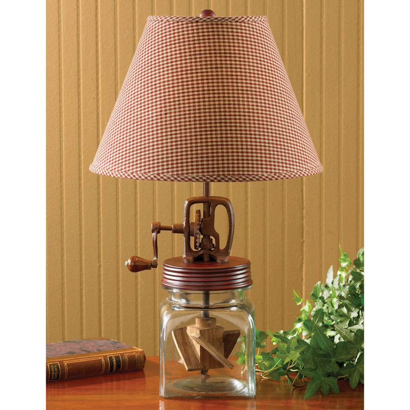 Lampe de table en métal Fraase